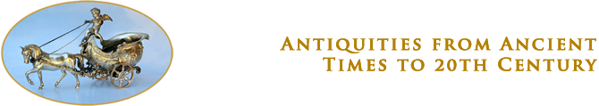 Antiques from ancient times to 20th century