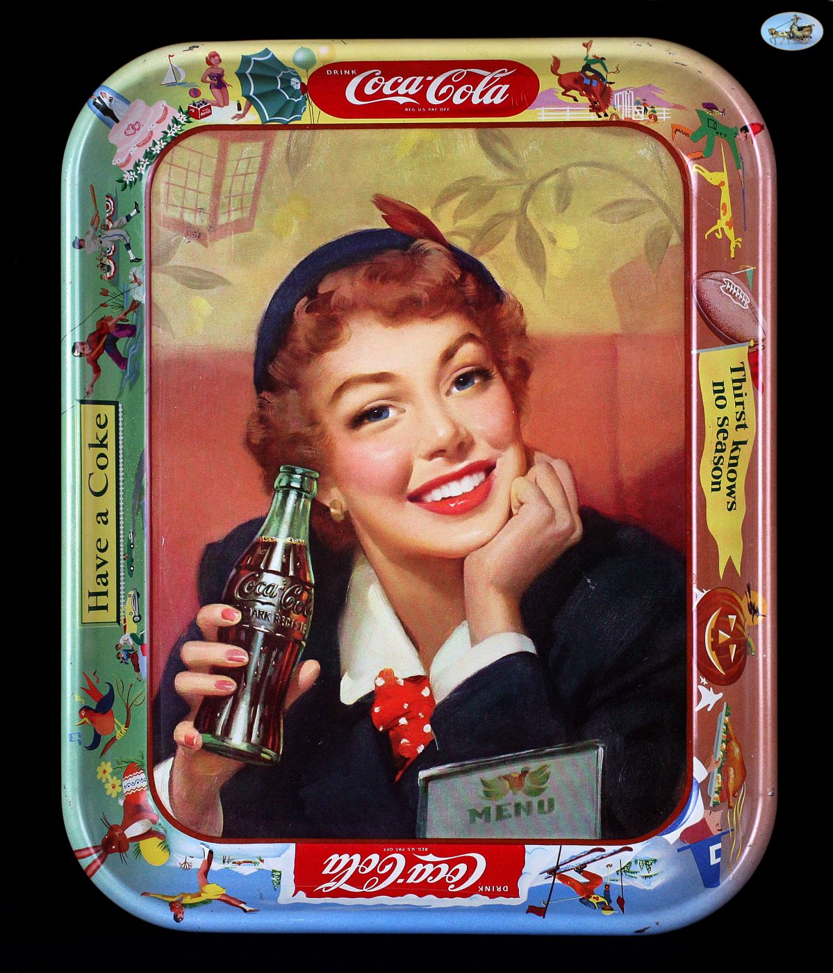 Coca-Cola Tin Tray 
