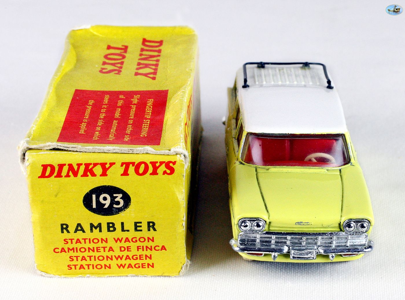 English Dinky Toys 193 Rambler Cross Country Station Toy Car with 