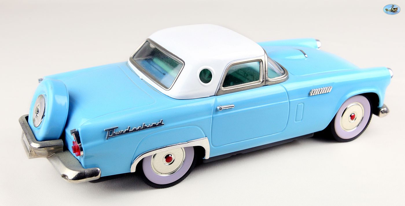 1956 Ford Thunderbird RED Convertible TYPE FRICTION JAPAN TOY IN BOX ' 